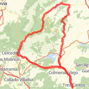 Tres Cantos - P. de Navacerrada - P. de Canencia
