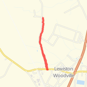 1.51 mi Run in Lewiston Woodville on Oct 1, 2012, 9:43 AM