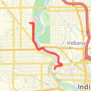 5.68 mi Run in Indianapolis on Oct 1, 2012 4:55 PM