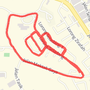 Rode 6.12 km on 02/10/2012