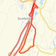 A 8.49 mi run mapped on Tue Oct 02 2012