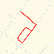 A 1.52 mi run mapped on Tue Oct 02 2012