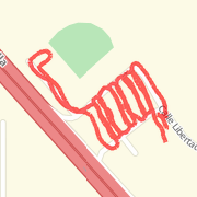 Ran 1,30 mi - 10/02/2012