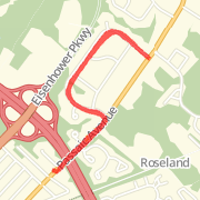 2.00 mi Run in Roseland on Oct 3, 2012, 7:08 AM