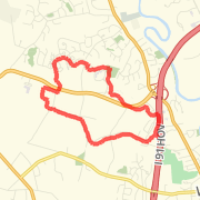 6.18 mi Run in Windsor on Oct 3, 2012 12:39 PM