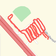 Ran 1,30 mi - 10/03/2012