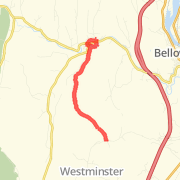 A 10.16 mi run mapped on Wed Oct 03 2012