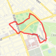 2.53 km Run in Halifax on 2012-10-04 6:51 AM