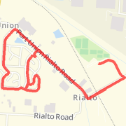 3.02 mi Run in West Chester on Oct 4, 2012 6:17 PM