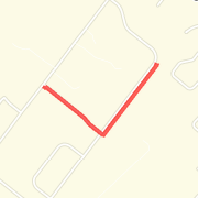 A 2.03 mi Run / Jog mapped on Thu Oct 04 2012