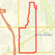 8.81 mi Run in West Jordan on Oct 4, 2012, 7:31 PM