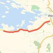 15.99 km Road Cycling in Westport on 5 Oct 2012 09:43