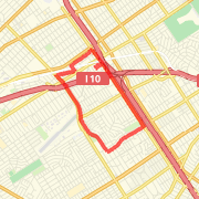 5.50 mi Run in Los Angeles on Oct 6, 2012 12:03 PM
