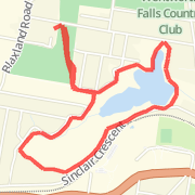 5.18 km Run in Wentworth Falls on 07/10/2012 8:17 AM
