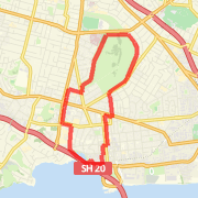 10km Onehunga One tree hill loop
