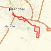 21.03 kilometer Road Cycling on Oct 7, 2012 at 05:56 am