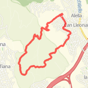 6.30 km Run in Alella on 07/10/2012 09:13