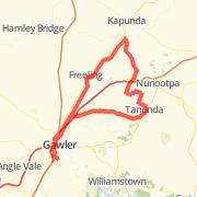 Gawler Wheelers-ROUTE68C-Gawler-Gomersal-Tanunda-Seppeltsfield-Greenock-Freeling-Gawler-UNDULATING