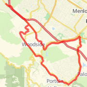 22.88 mi Road Cycling in Redwood City on Oct 7, 2012, 2:15 PM