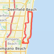 BEACH RUN FROM DIANA'S HOUSE