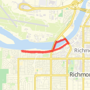 5.50 km Run in Richmond on 2012-10-07 5:15 PM