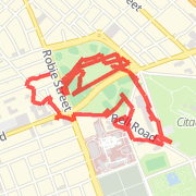 5.87 km Run in Halifax on 2012-10-08 8:27 AM