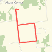 Locust Grove and Old Franklin School Rd. Route