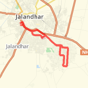 21.60 kilometer Road Cycling on Oct 10, 2012 at 05:27 am