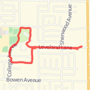 1.98 mi Hike in Modesto on Oct 10, 2012, 4:27 PM