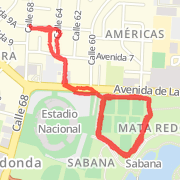 5.68km run on 11/10/12