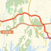 10.85km road cycling on 2012-10-11