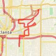 Part of Relay Route  Leg 2 (in and out)