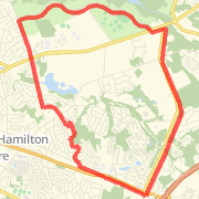 A 10.02 mi Run / Jog mapped on Fri Oct 12 2012