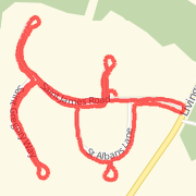 2.15mi run on 10/12/12
