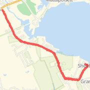 4.94mi run on 10/13/12
