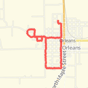 3.41mi walk on 10/13/12