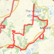 25.53mi road cycling on 10/13/12