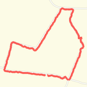 2.50mi run, interval training on 10/14/12