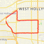 Walked 4.33 mi on 10/14/2012