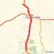 A 13.43 mi Run / Jog mapped on Mon Oct 15 2012