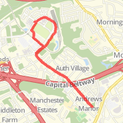 3.61 mi Run in Suitland on Oct 15, 2012 7:00 PM