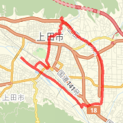14.83km run on 2012/10/16