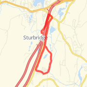 A 6.66 mi Run / Jog mapped on Tue Oct 16 2012