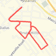 Imported Garmin Route (10/16/2012)