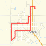 6.73km run on 10/16/12