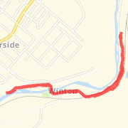 2.23mi trail run on 10/16/12