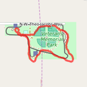 1.00mi run on 10/17/12