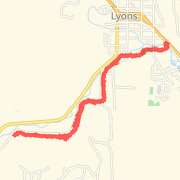 5.19mi walk on 10/17/12