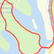 Awesome '80s Run San Diego - 5K Course