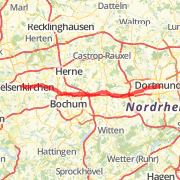 A 18.38 mi Bike Ride mapped on Thu Oct 18 2012
